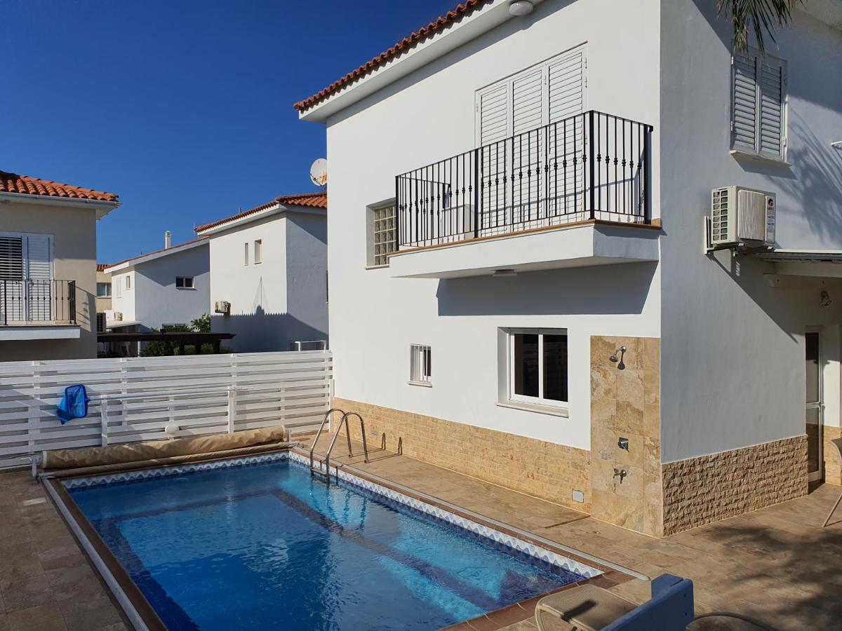 Protaras Sea View Villa With Private Pool Exterior foto